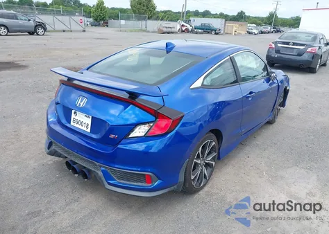 2018 Honda Civic Si из США, поврежденный, VIN 2HGFC3A54JH757625